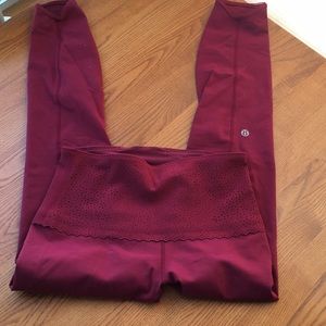 Lululemon Free Spirit 7/8 Pants